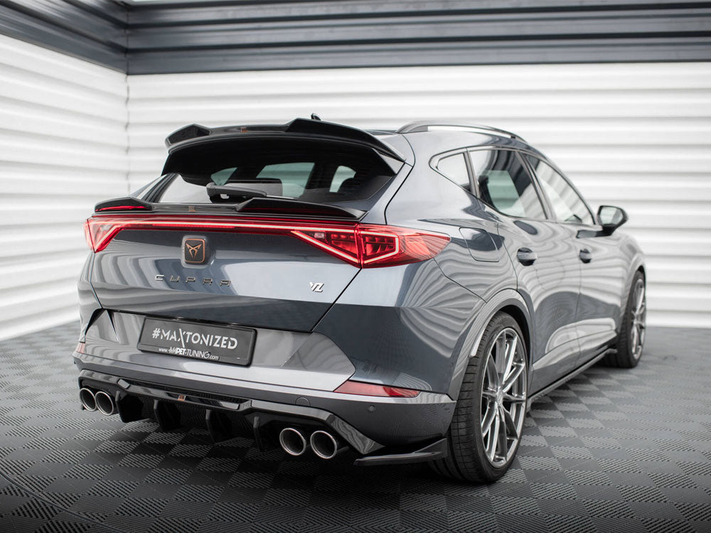 Maxton Design Rear Valance V.3 + Exhaust Ends Imitation Cupra Formentor Mk1
