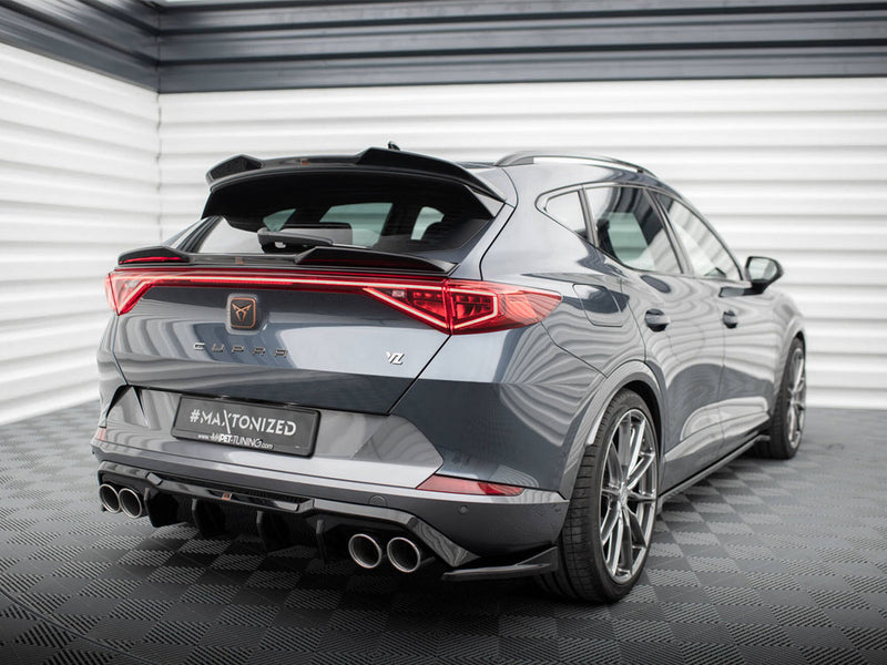 Maxton Design Rear Valance V.3 + Exhaust Ends Imitation Cupra Formentor Mk1