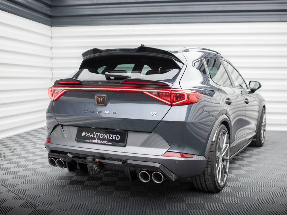 Maxton Design Rear Valance V.3 + Exhaust Ends Imitation Cupra Formentor Mk1