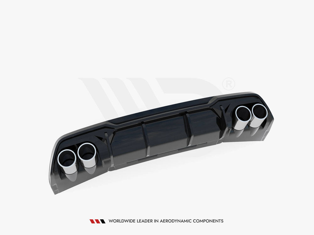 Maxton Design Rear Valance V.3 + Exhaust Ends Imitation Cupra Formentor Mk1