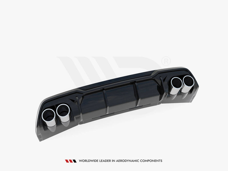 Maxton Design Rear Valance V.3 + Exhaust Ends Imitation Cupra Formentor Mk1