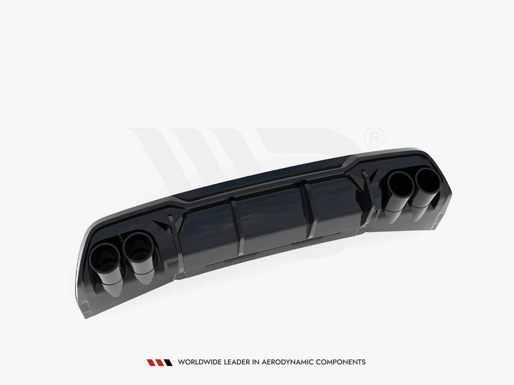 Maxton Design Rear Valance V.3 + Exhaust Ends Imitation Cupra Formentor Mk1