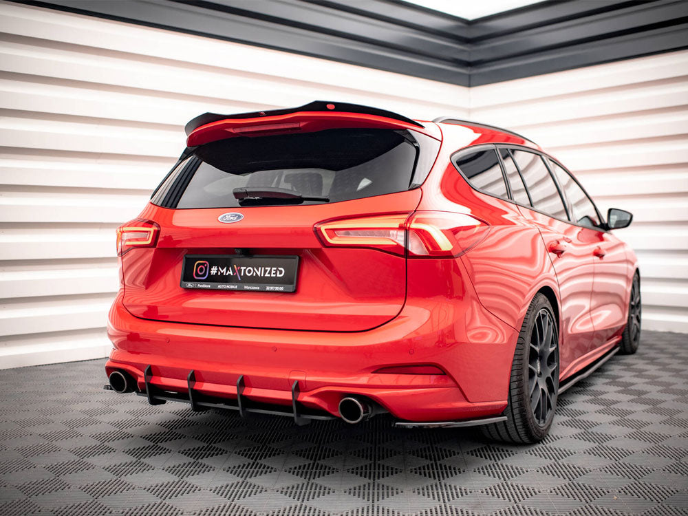 Maxton Design Rear Side Splitters V.5 Ford Focus ST Estate Mk4