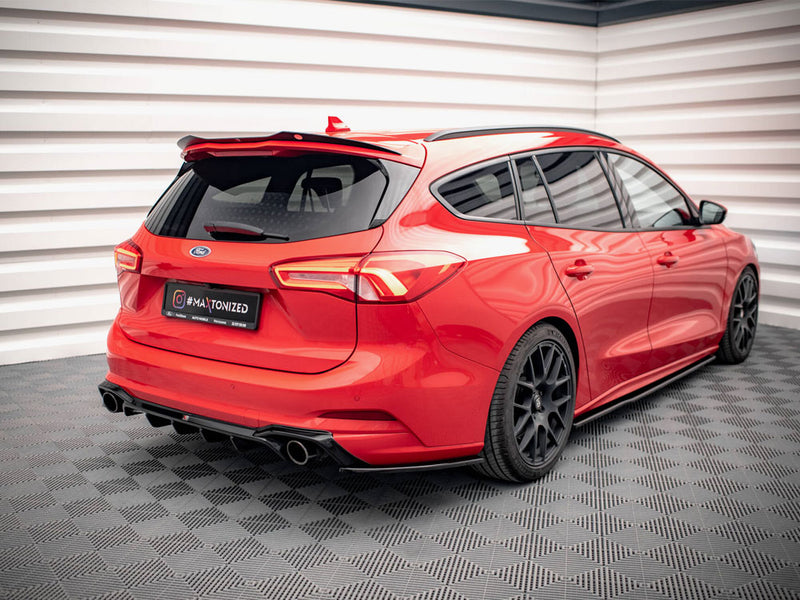 Maxton Design Rear Side Splitters V.7 Ford Focus ST Estate Mk4