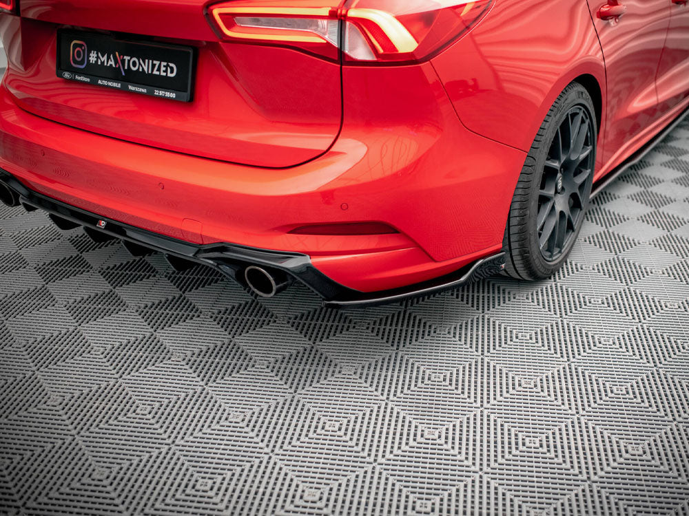 Maxton Design Rear Side Splitters V.8 Ford Focus ST Estate Mk4