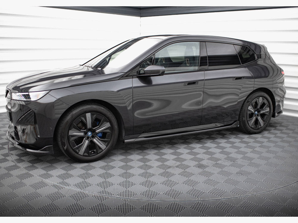 Maxton Design Side Skirts Diffusers BMW iX M-Pack i20