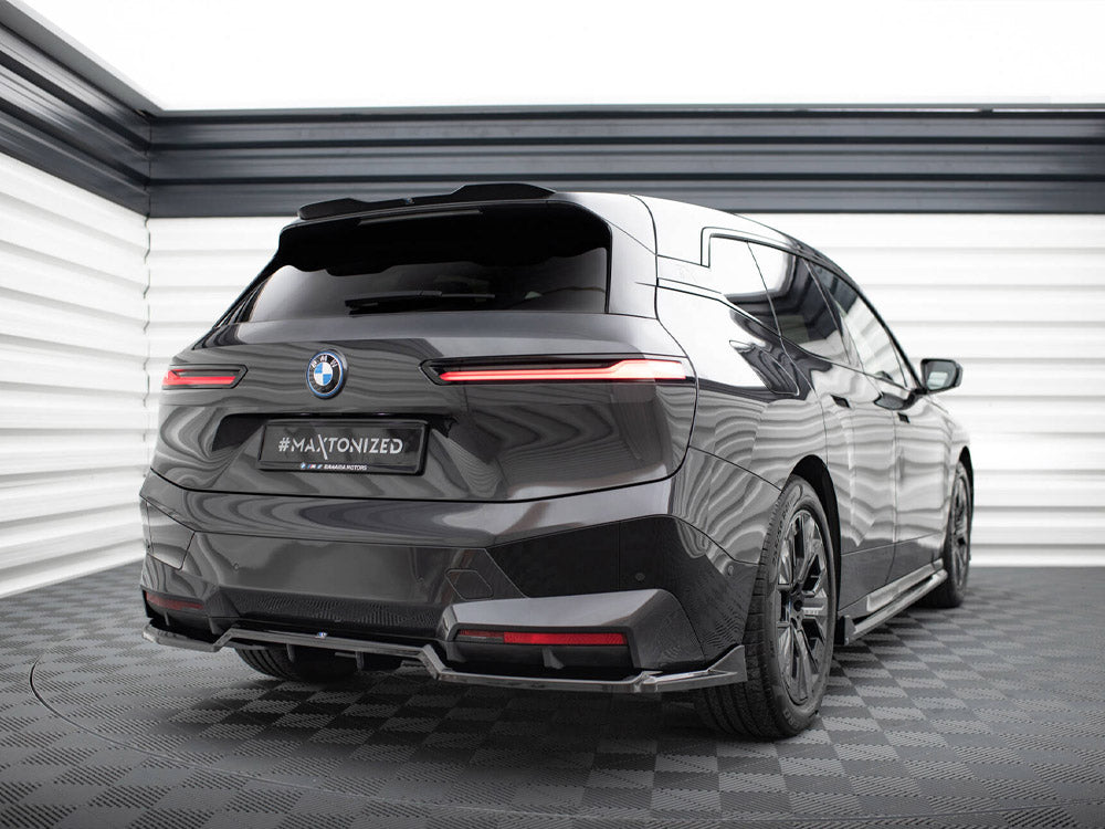 Maxton Design Spoiler CAP BMW iX M-Pack i20 / I20 Facelift