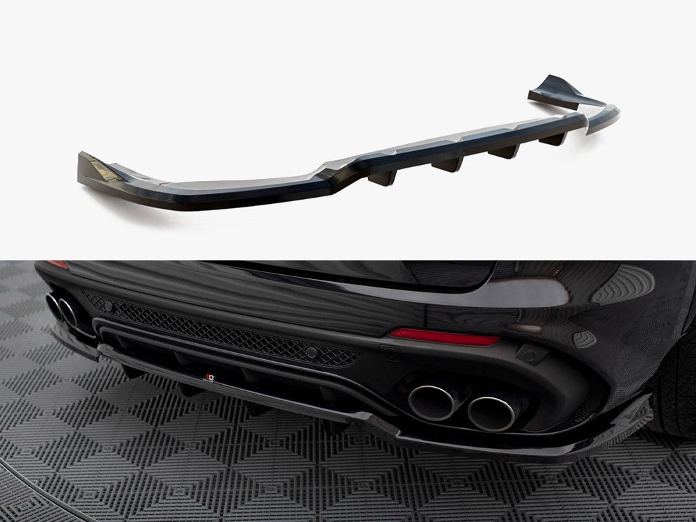 Maxton Design Rear Splitter (Vertical Bars) Alfa Romeo Stelvio Quadrifoglio Mk1