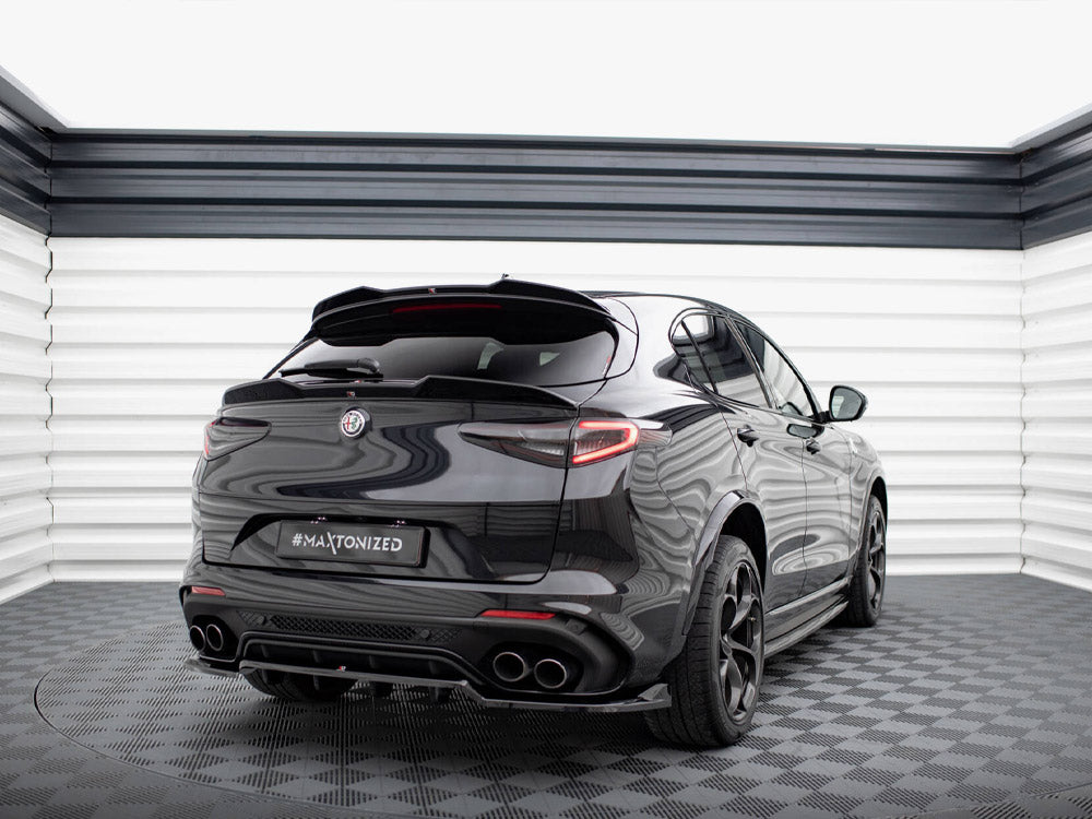 Maxton Design Rear Splitter (Vertical Bars) Alfa Romeo Stelvio Quadrifoglio Mk1