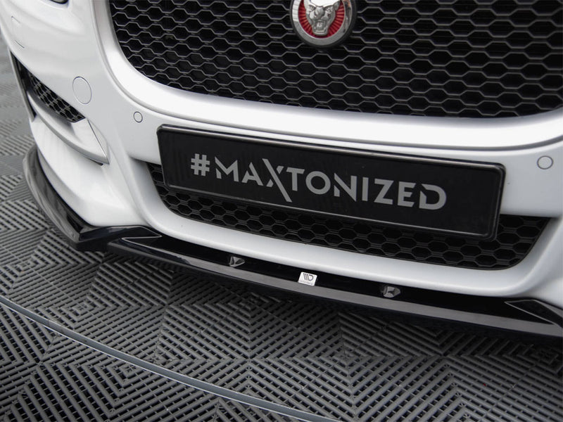 Maxton Design Front Splitter V.2 Jaguar XE R-Sport X760