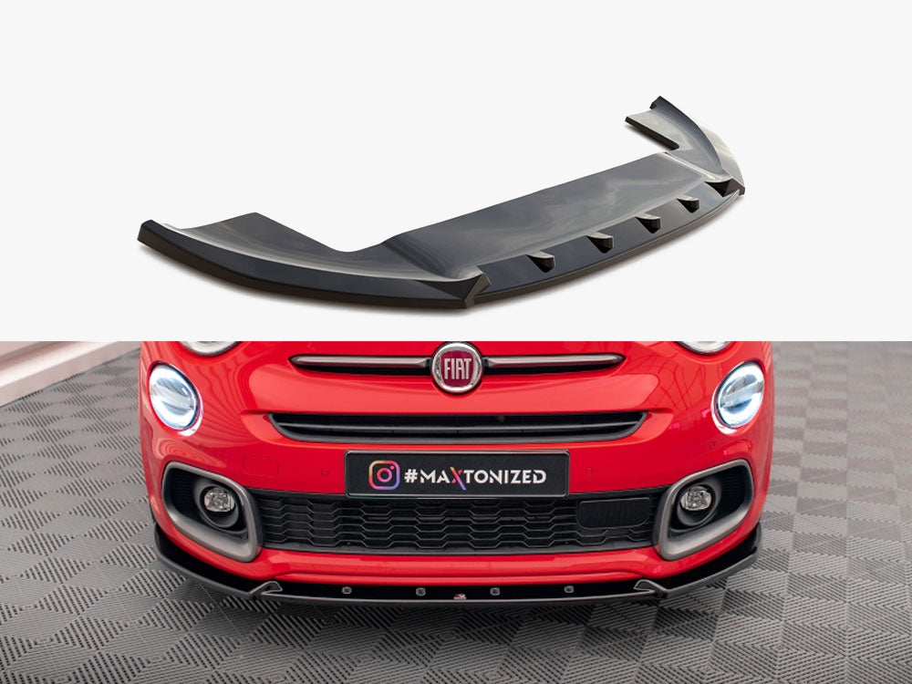 Maxton Design Front Splitter Fiat 500X Sport Mk1 Facelift