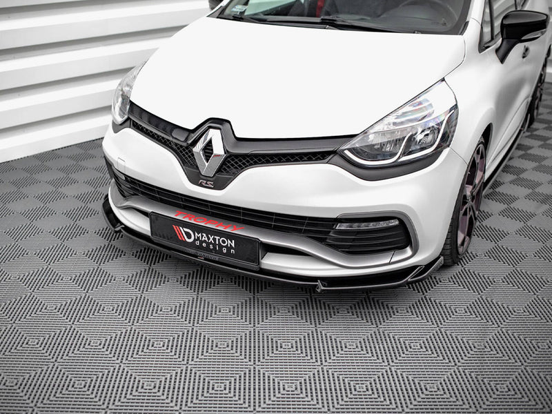 Maxton Design Front Splitter V.2 Renault Clio RS Mk4