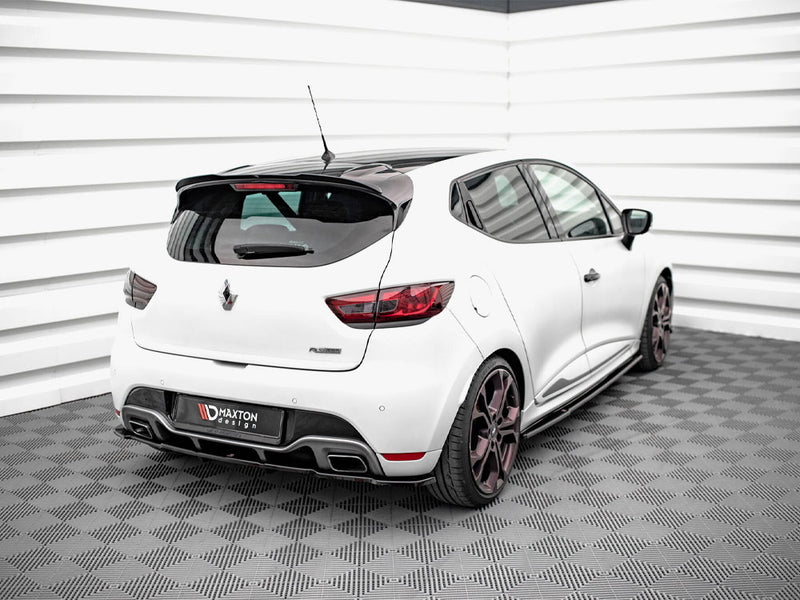 Maxton Design Rear Splitter (Vertical Bars) Renault Clio RS Mk4