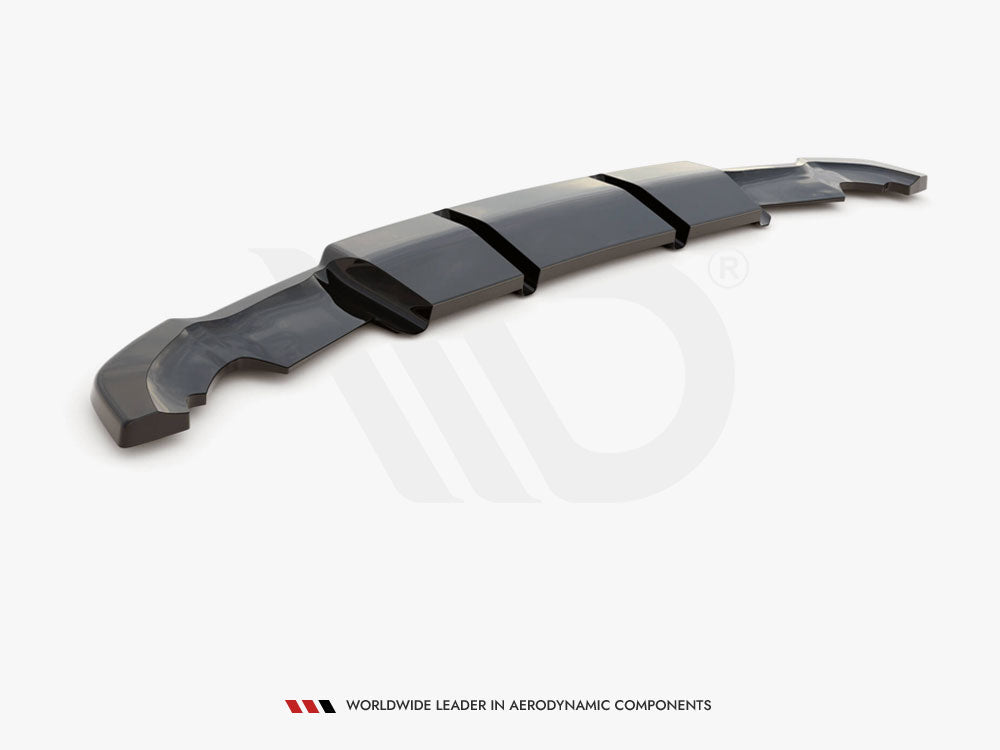 Maxton Design Rear Splitter (Vertical Bars) Renault Clio RS Mk4