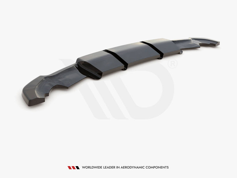 Maxton Design Rear Splitter (Vertical Bars) Renault Clio RS Mk4