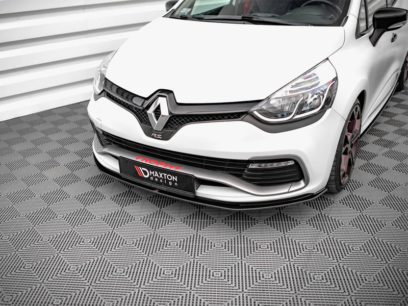 Maxton Design Street PRO Front Splitter Front Splitter Renault Clio RS Mk4