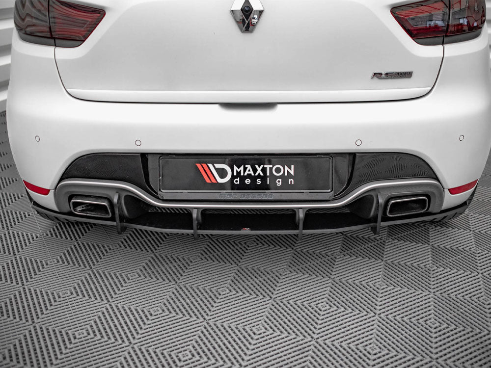 Maxton Design Street PRO Rear Diffuser Renault Clio RS Mk4