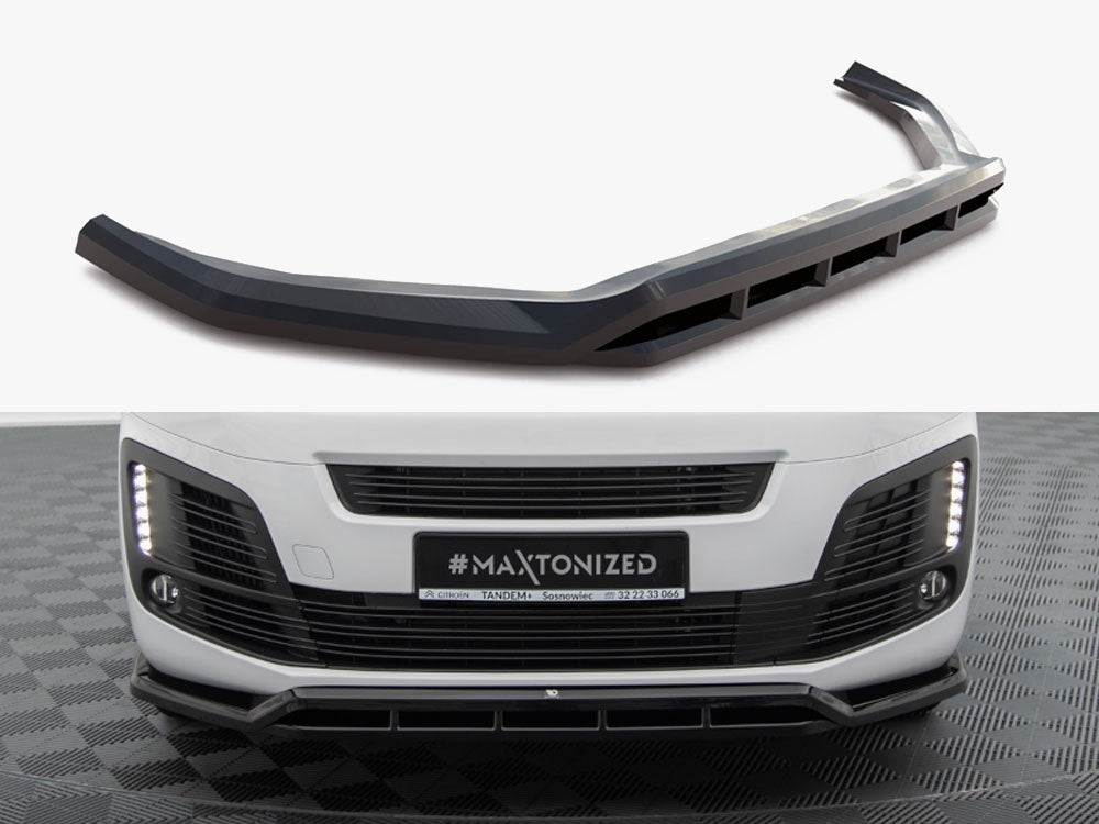 Maxton Design Front Splitter Citroen Jumpy Mk3