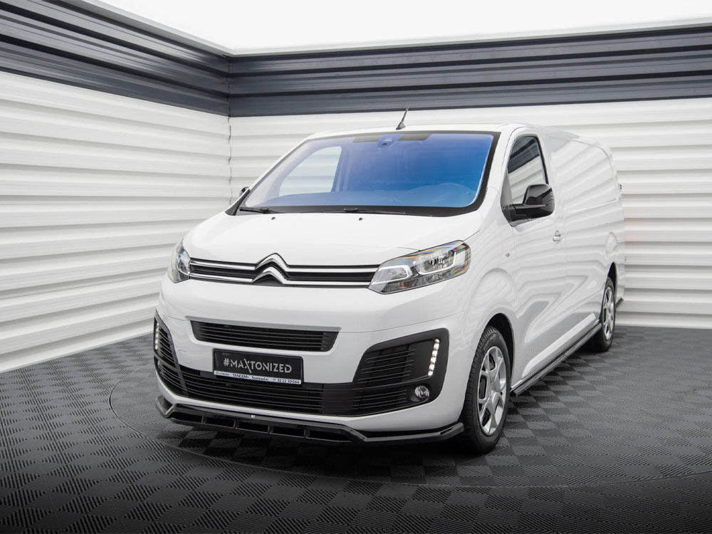 Maxton Design Front Splitter Citroen Jumpy Mk3