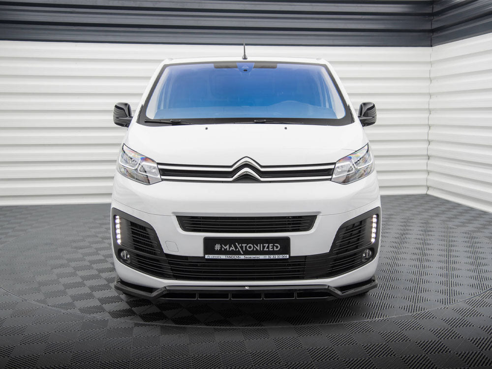 Maxton Design Front Splitter Citroen Jumpy Mk3