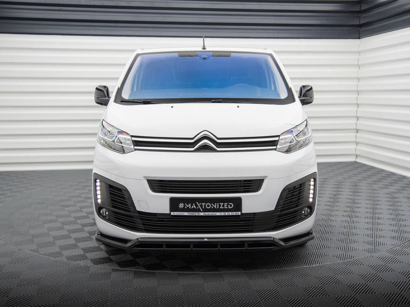 Maxton Design Front Splitter Citroen Jumpy Mk3