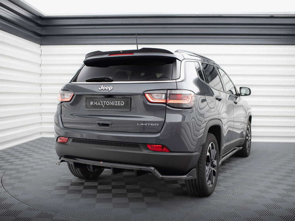 Maxton Design Rear Splitter (Vertical Bars) Jeep Compass Limited Mk2 Facelift