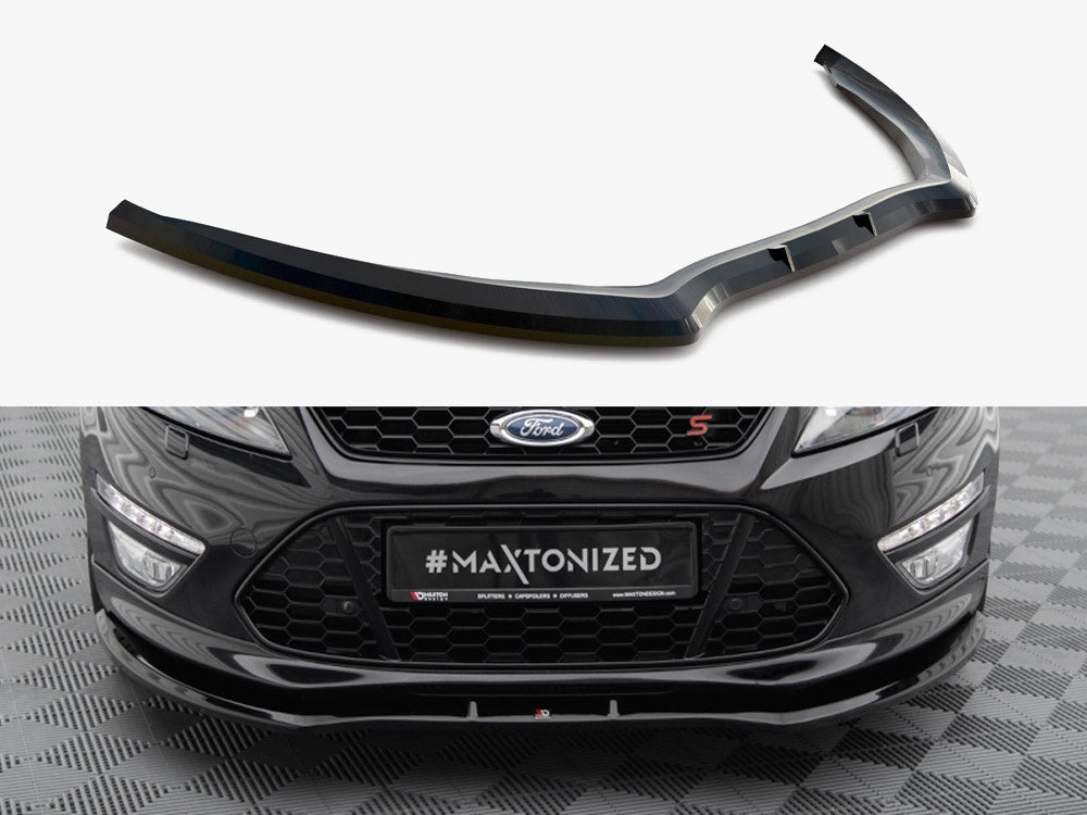Maxton Design Front Splitter V.1 Ford Mondeo ST-Line Estate Mk4 Facelift