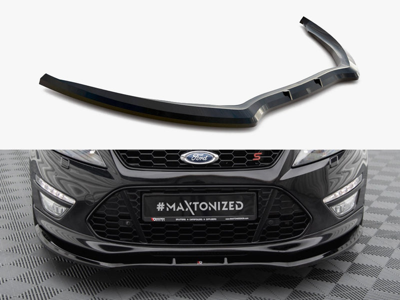 Maxton Design Front Splitter V.1 Ford Mondeo ST-Line Estate Mk4 Facelift