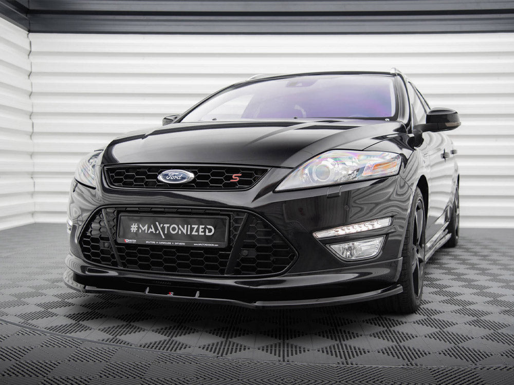 Maxton Design Front Splitter V.1 Ford Mondeo ST-Line Estate Mk4 Facelift