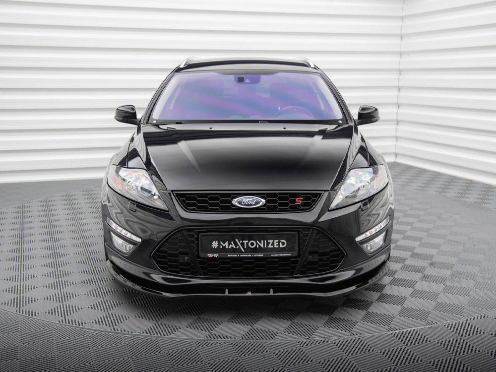 Maxton Design Front Splitter V.1 Ford Mondeo ST-Line Estate Mk4 Facelift