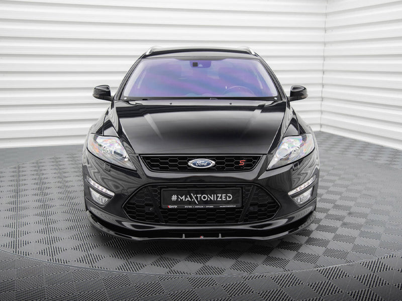 Maxton Design Front Splitter V.1 Ford Mondeo ST-Line Estate Mk4 Facelift