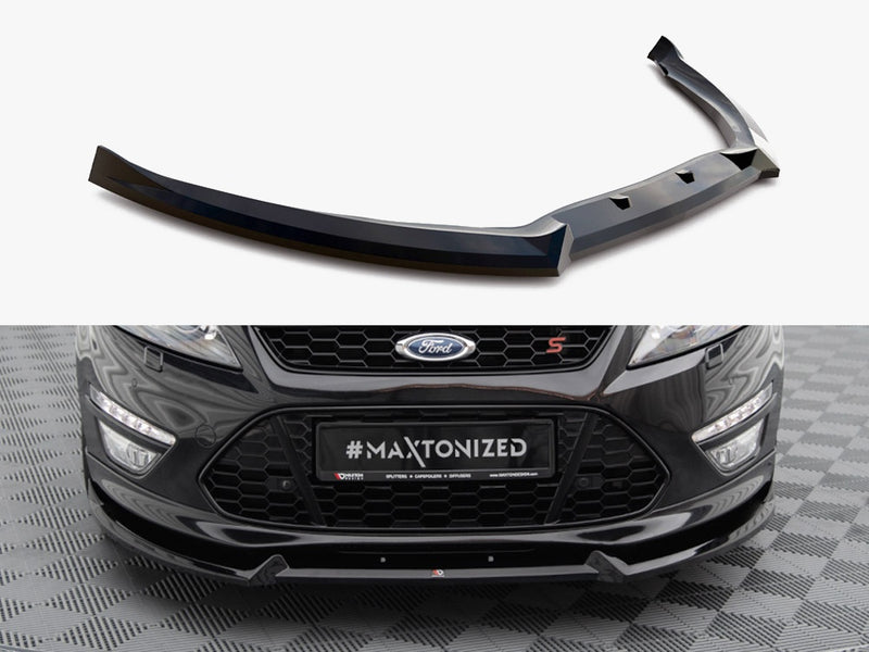 Maxton Design Front Splitter V.2 Ford Mondeo ST-Line Estate Mk4 Facelift