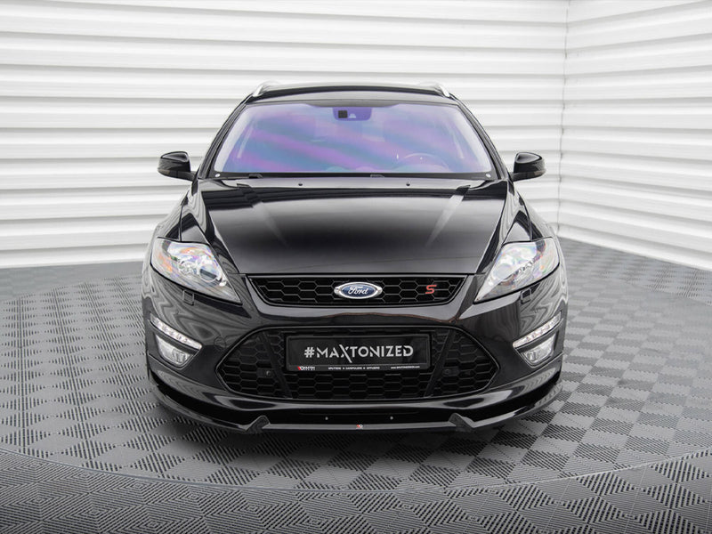 Maxton Design Front Splitter V.2 Ford Mondeo ST-Line Estate Mk4 Facelift
