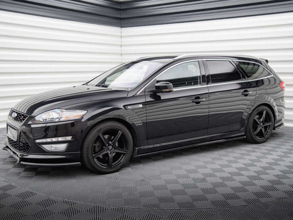 Maxton Design Side Skirts Diffusers Ford Mondeo ST-Line Estate Mk4 Facelift