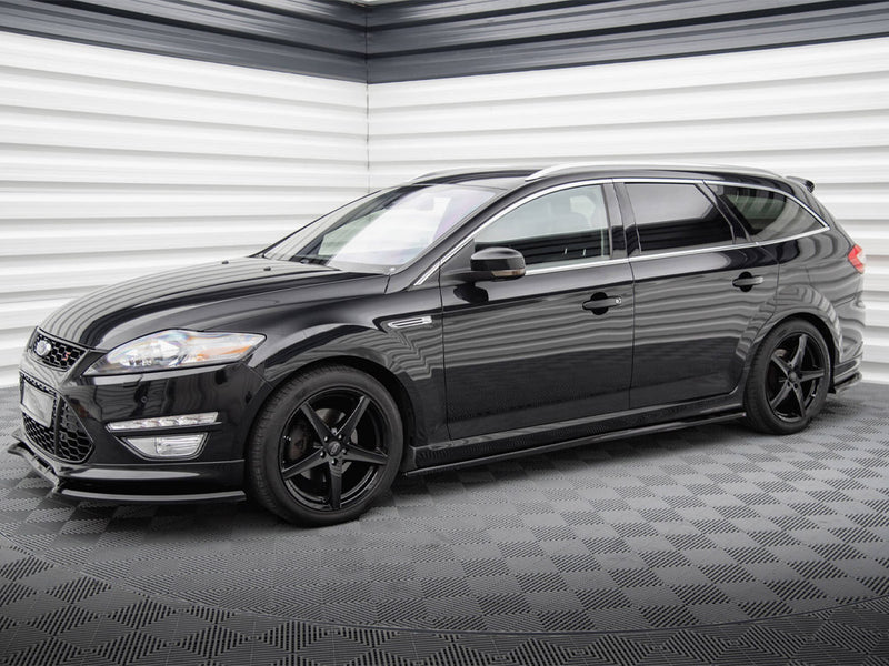 Maxton Design Side Skirts Diffusers Ford Mondeo ST-Line Estate Mk4 Facelift
