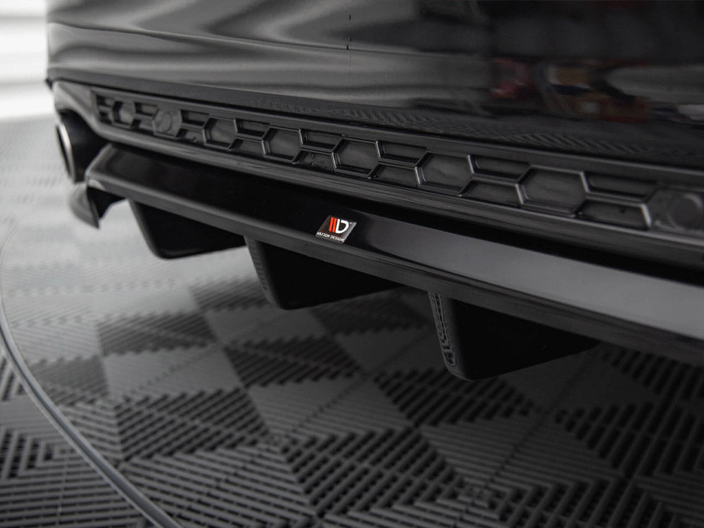 Maxton Design Rear Splitter (Vertical Bars) Ford Mondeo Estate ST-Line Mk4 Facelift