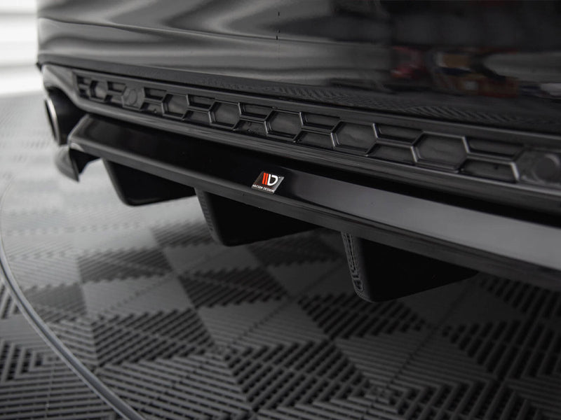 Maxton Design Rear Splitter (Vertical Bars) Ford Mondeo Estate ST-Line Mk4 Facelift