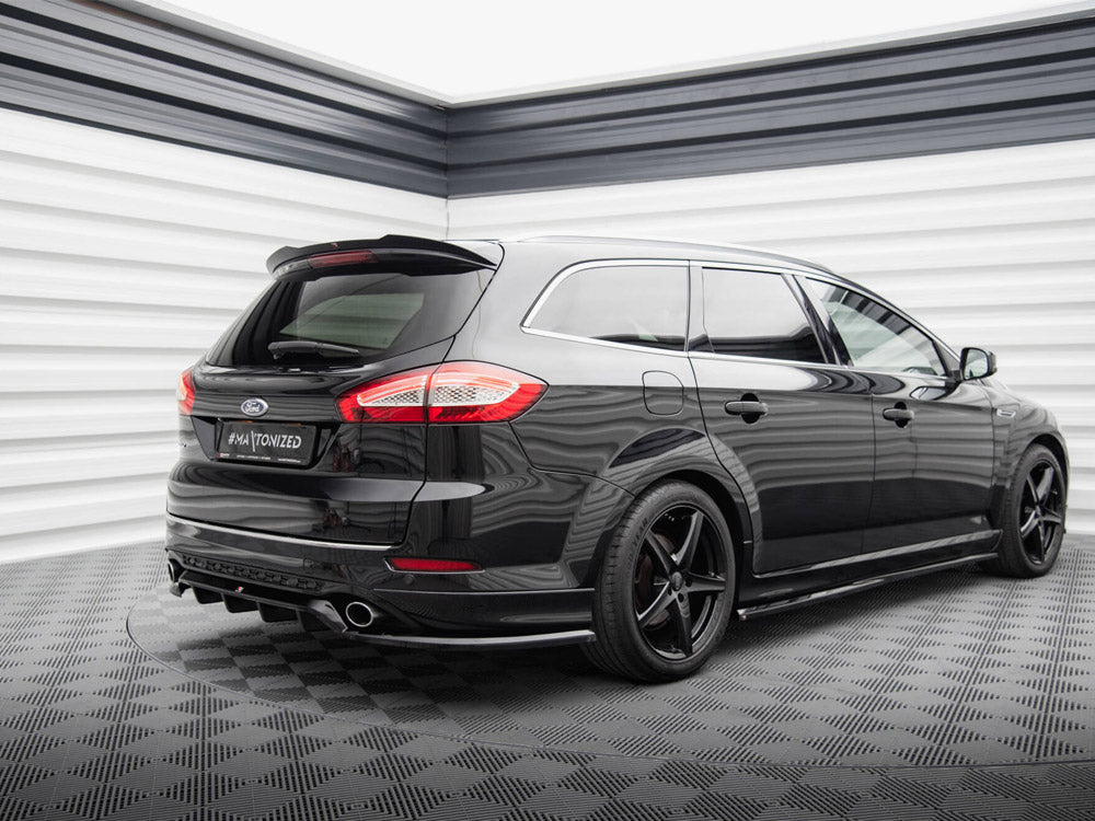 Maxton Design Rear Splitter (Vertical Bars) Ford Mondeo Estate ST-Line Mk4 Facelift