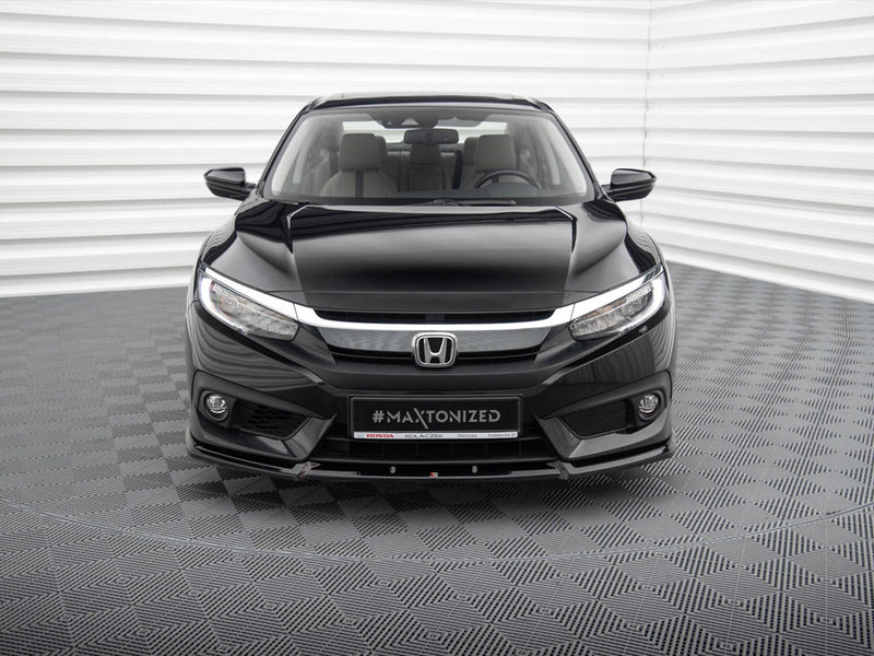 Maxton Design Front Splitter V.1 Honda Civic Mk10