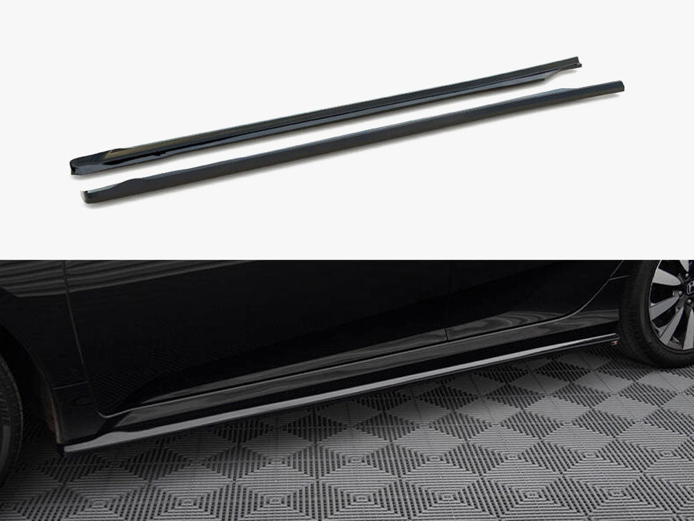Maxton Design Side Skirts Diffusers Honda Civic Mk10