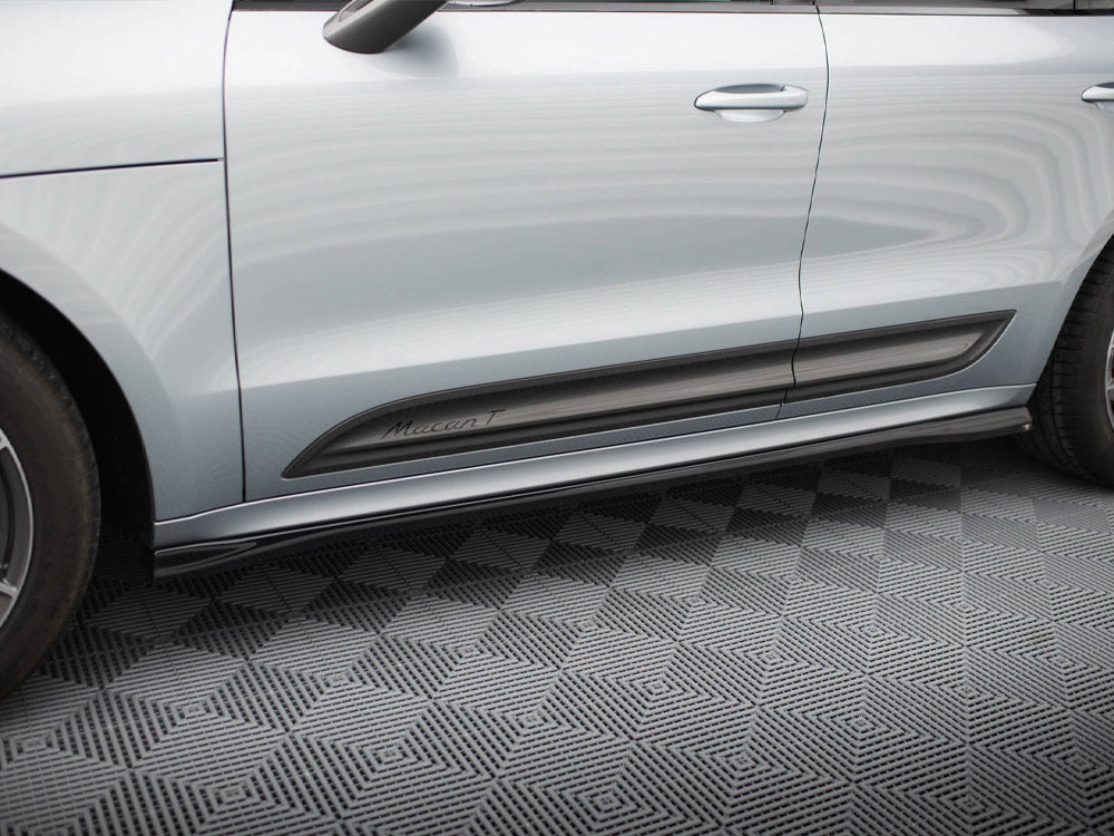 Maxton Design Side Skirts Diffusers Porsche Macan T / GTS Mk1 Facelift 2