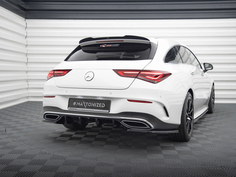 Maxton Design Spoiler CAP Mercedes-Benz CLA Shooting Brake AMG-Line X118
