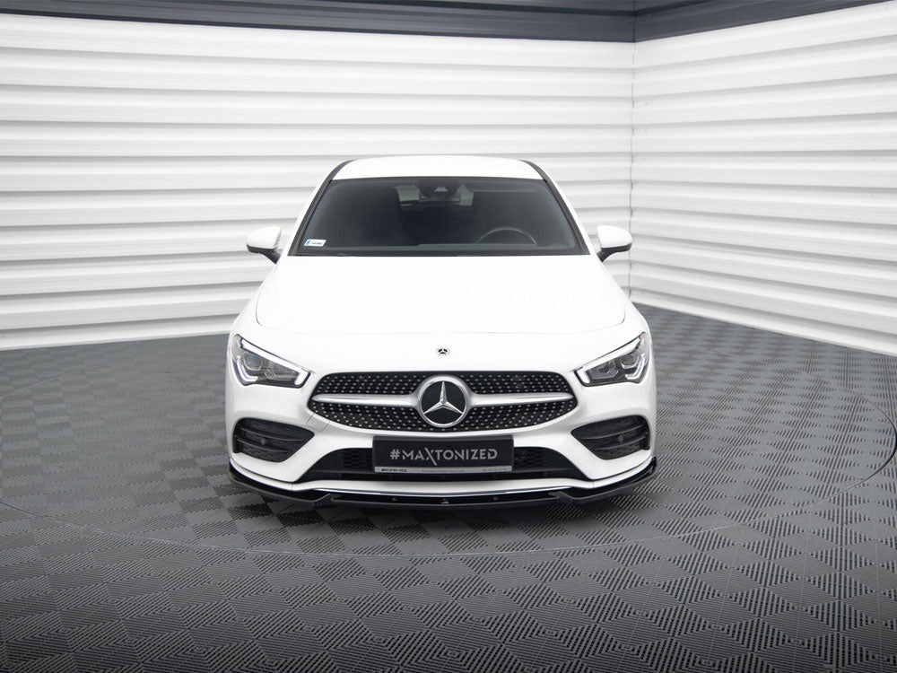 Maxton Design Front Splitter V.2 Mercedes-Benz CLA A35 AMG / AMG-Line C118