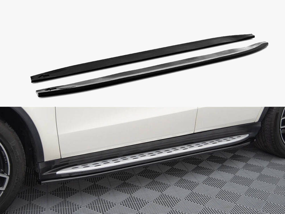 Maxton Design Side Skirts Diffusers Mercedes-Benz GLE Coupe 43 AMG / AMG-Line C292