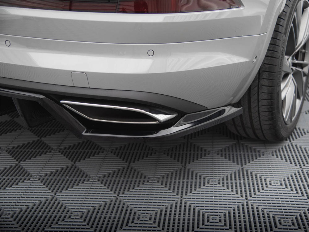 Maxton Design Rear Splitter (Vertical Bars) Skoda Kodiaq RS Mk1 Facelift