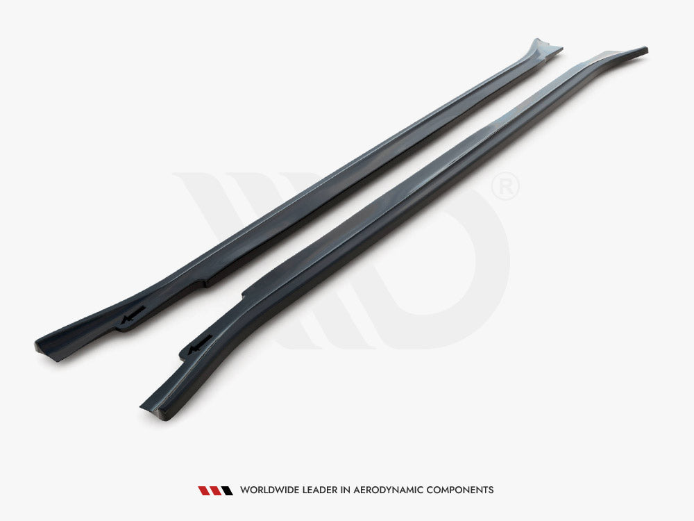 Maxton Design Side Skirts Diffusers BMW X5 E70 Facelift M Sport
