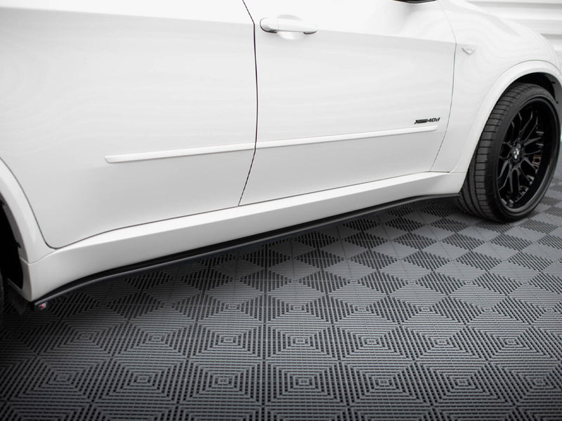 Maxton Design Side Skirts Diffusers BMW X5 E70 Facelift M Sport