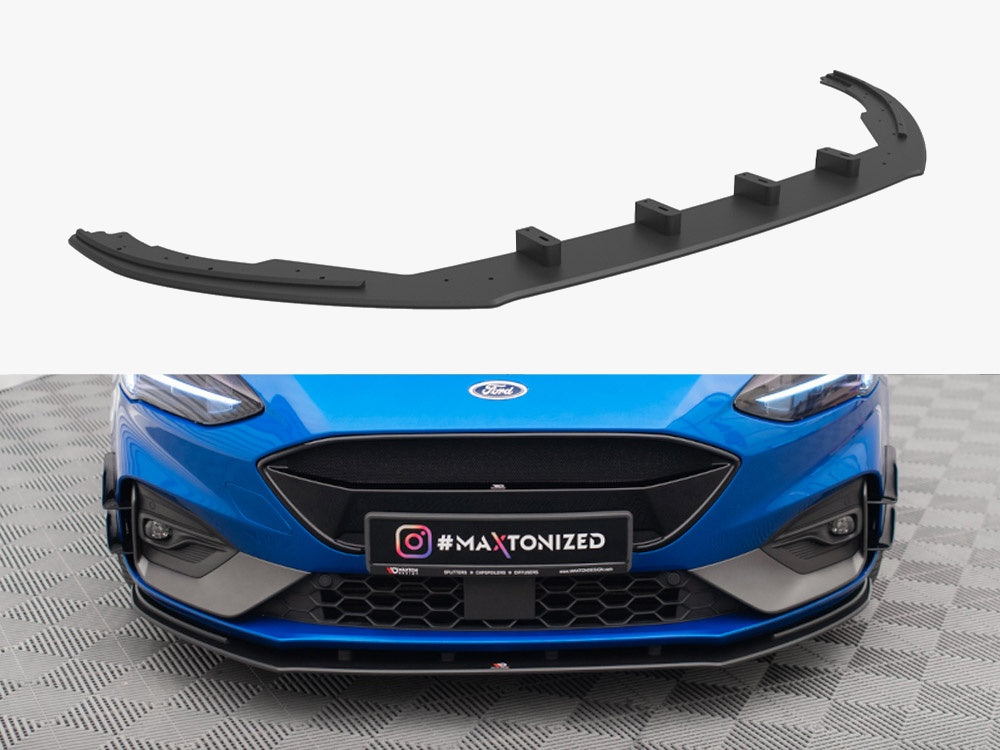 Maxton Design Street PRO Front Splitter Ford Focus ST / ST-Line Mk4