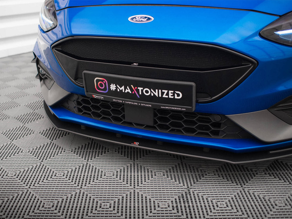 Maxton Design Street PRO Front Splitter Ford Focus ST / ST-Line Mk4