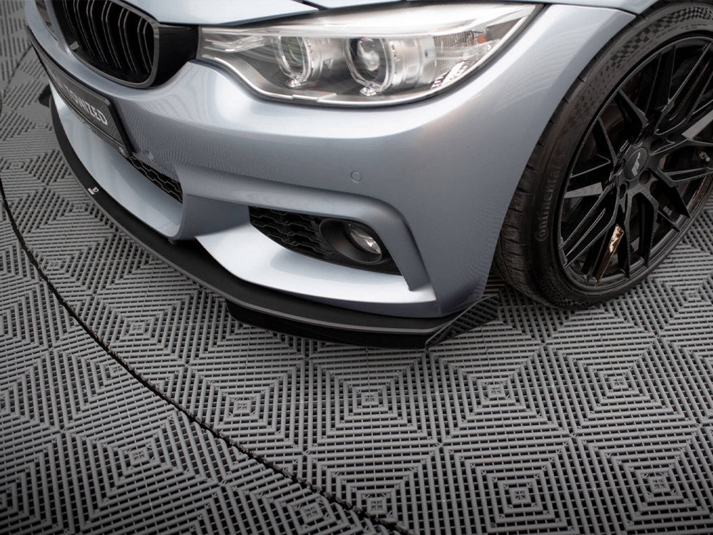 Maxton Design Front Flaps BMW 4 Coupe / Gran Coupe / Cabrio M-Pack F32 / F36 / F33